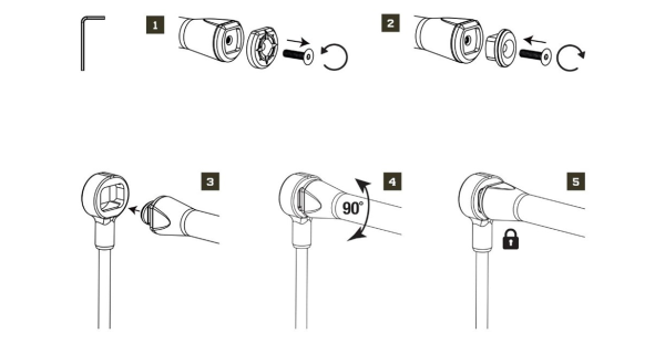 NASH - Vidlička k prutům Scope Butt Lock Peg