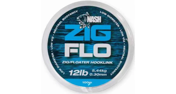NASH - Vlasec NXT Zig Flo 0,30 mm 5,4 kg 100 m