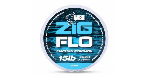 NASH - Vlasec NXT Zig Flo 0,35 mm 6,8 kg 300 m