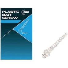 NASH - Vrtáček Plastic Bait Screw 21 mm 10 ks