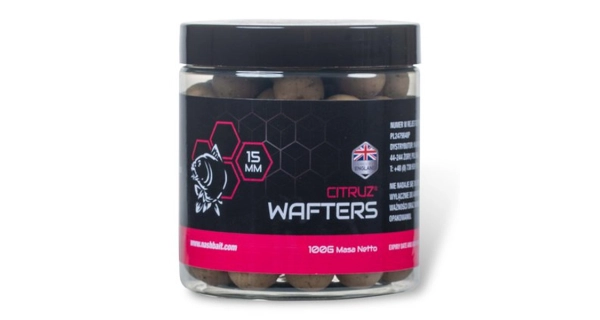 NASH - Vyvážené boilie Citruz Wafters 15 mm 100 g