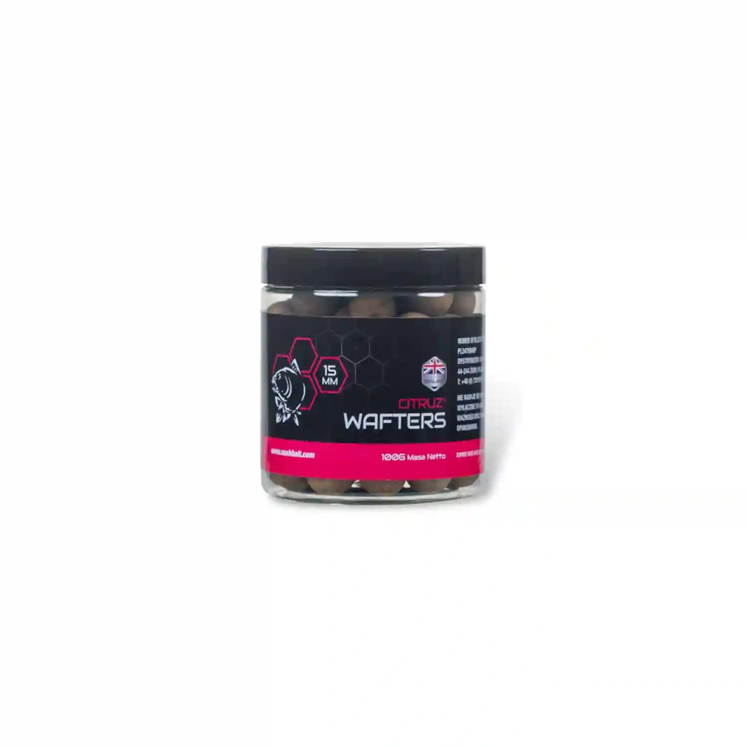 NASH - Vyvážené boilie Citruz Wafters 15 mm 100 g