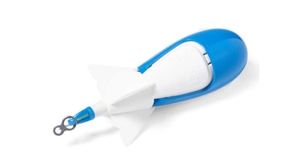 NASH - Zakrmovací raketa Spot On Dot Spod Air White Small Bílá