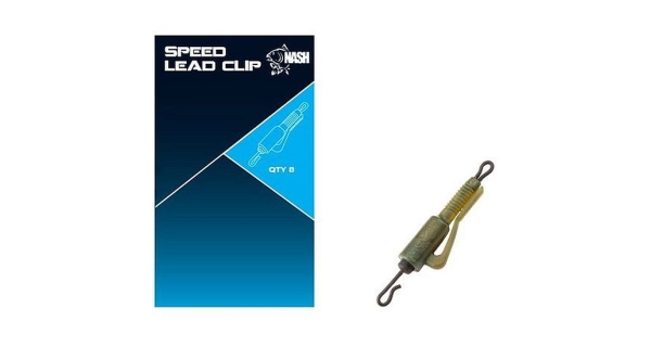 NASH - Závěska Speed Lead Clip Camouflage Green