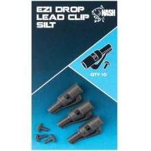 NASH - Závěsky Ezi Drop Lead Clip Silt