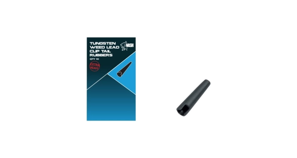 NASH - Závěsky tungsten weed lead clip tail rubber - TT