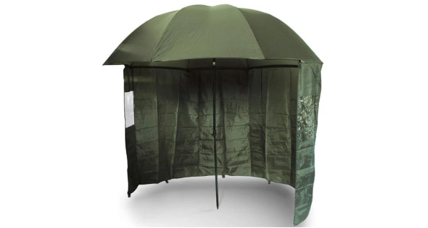 NGT - Deštník s bočnicí Brolly Side Green 2,2 m