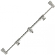NGT - Hrazda Buzz Bar S. Steel 3 Rod 25-40cm