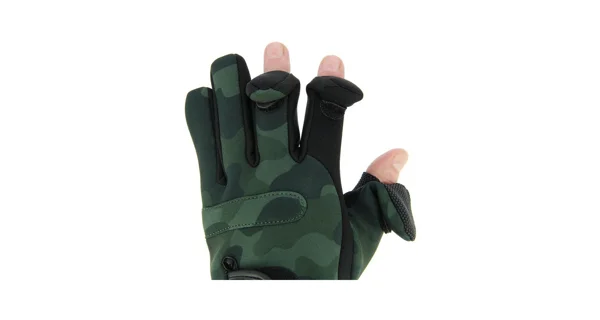 NGT - Neoprenové rukavice Camo Gloves vel. XL