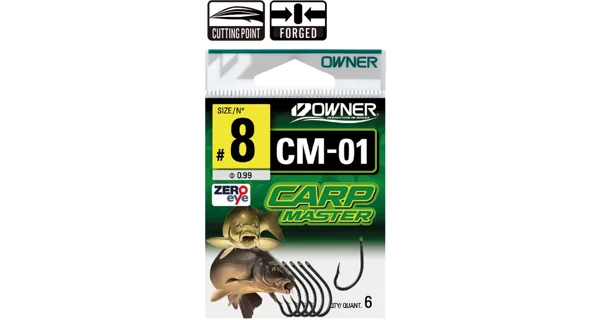 OWNER - Háček CM-1 Flyliner vel. 8 8 ks
