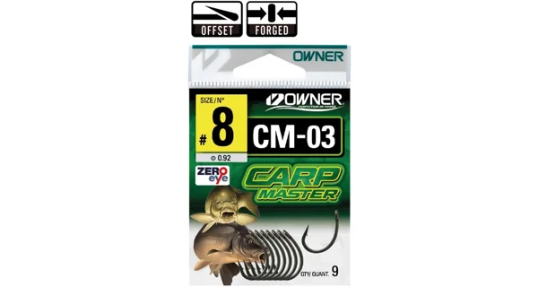 OWNER - Háček CM-3 Tsuyoshi vel. 2 7 ks