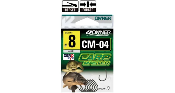 OWNER - Háček CM-4 Aya vel. 2 8 ks
