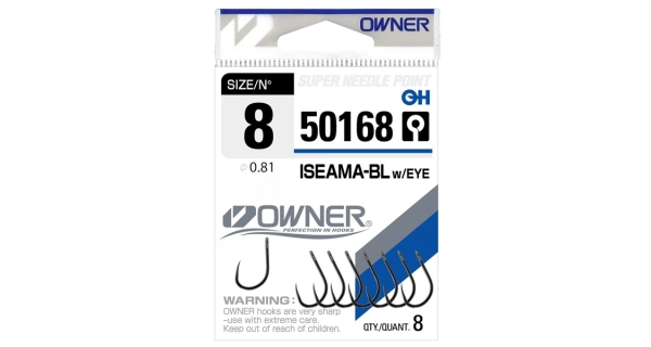 OWNER - Háček s očkem 50168 6 ks vel. 4