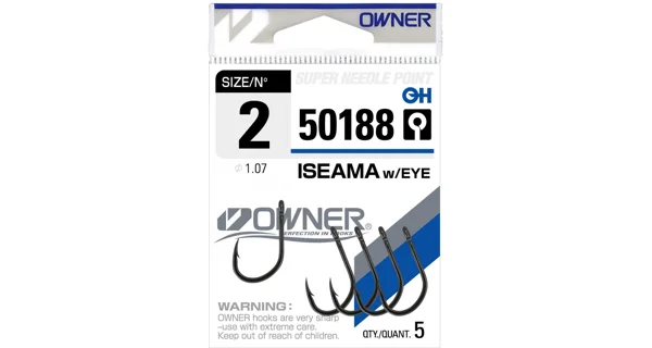 OWNER - Háček s očkem 50188 vel. 14 10 ks