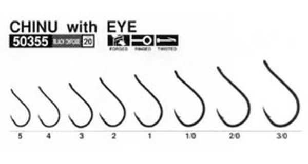 OWNER - Háček s očkem 50355 9 ks vel. 2