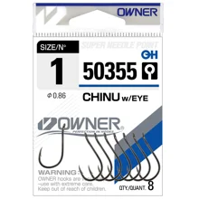 OWNER - Háček s očkem 50355 vel. 1 8 ks