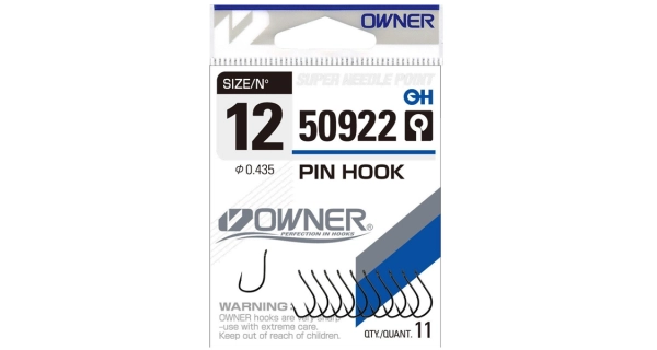 OWNER - Háček s očkem 50922 10 ks vel. 10