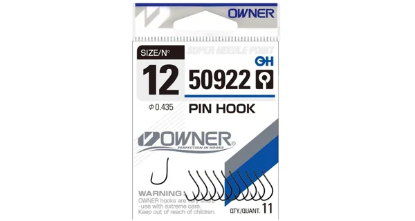 OWNER - Háček s očkem 50922 12 ks vel. 14