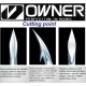 OWNER - Háček s očkem Cutting Point 5111 9 ks vel. 1