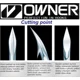 OWNER - Háček s očkem + Cutting Point 5111 vel. 3/0 7 ks