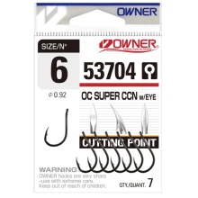 OWNER - Háček s očkem Cutting Point 53704 vel. 8 8 ks