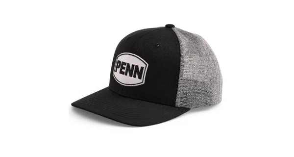 PENN - Kšiltovka Trucker Black Cap Heather Grey