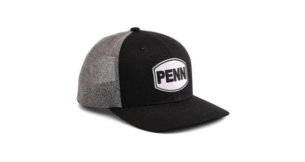 PENN - Kšiltovka Trucker Black Cap Heather Grey