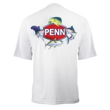 PENN - Tričko Performance Short Sleeve White M