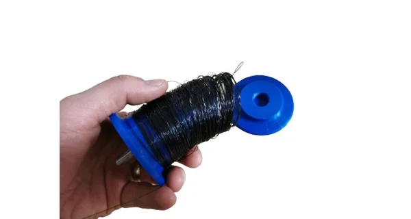 PIMP MY TACKLE - Odvíječ vlasce Spool Tool modrý