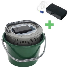 PLASTILYS - Řízkovnice 13 l + vzduchovací motorek