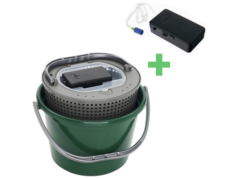 PLASTILYS - Řízkovnice 13 l + vzduchovací motorek