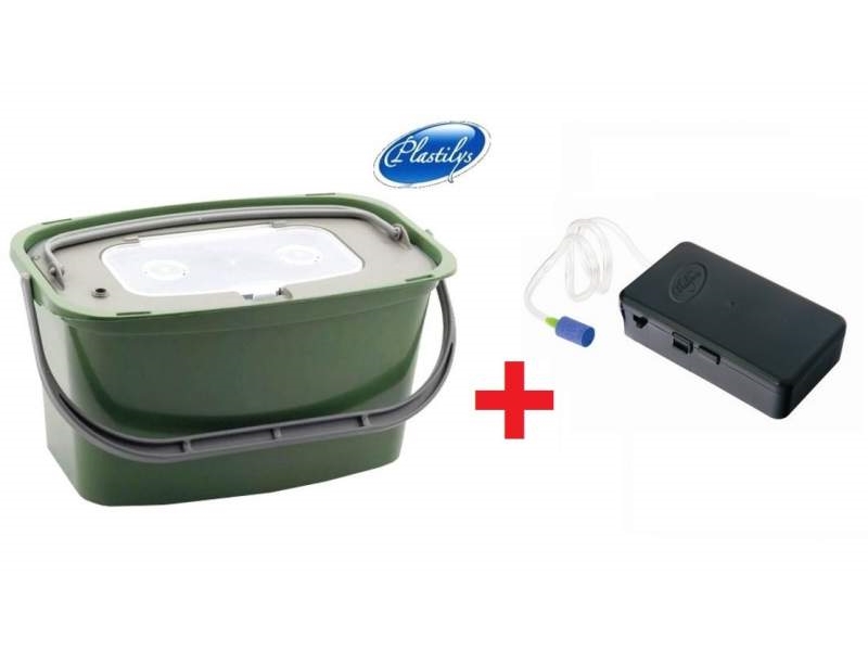 PLASTILYS - Řízkovnice 7 l + vzduchovací motorek