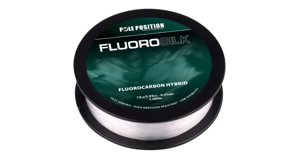 POLE POSITION - Fluorocarbon Fluorosilk Hybrid 0,33 mm 1000 m