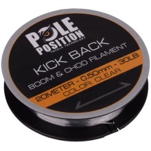POLE POSITION - Návazcová šňůrka Kick Back Boom & Chod Filament 0,5 mm 20 m