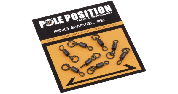 POLE POSITION - Obratlík Ring Swivel vel. 8