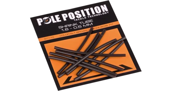 POLE POSITION - Smršťovací hadička Shrink Tube Silty Brown 0,55 mm