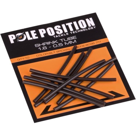 POLE POSITION - Smršťovací hadička Shrink Tube Silty Brown 0,55 mm