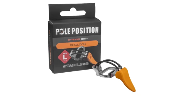 POLE POSITION - Strong Grip Rodlock Stainless Small