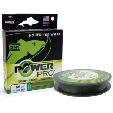 POWER PRO - Pletená šňůra Braided Line Moss Green 135 m 0,10 mm 5 kg