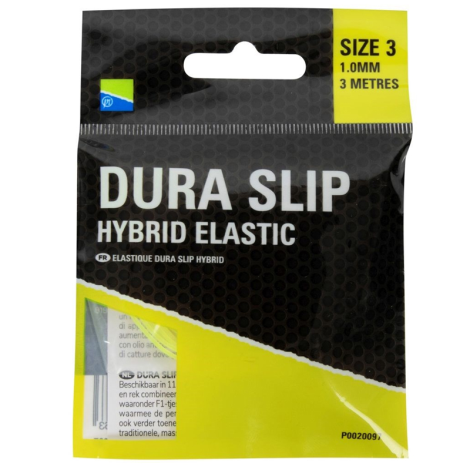 PRESTON - Amortizér Dura Slip Hybrid Elastic 1 mm vel. 3