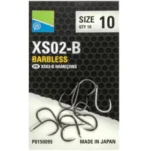 PRESTON - Háčky XS02-B Hooks vel. 14 10 ks