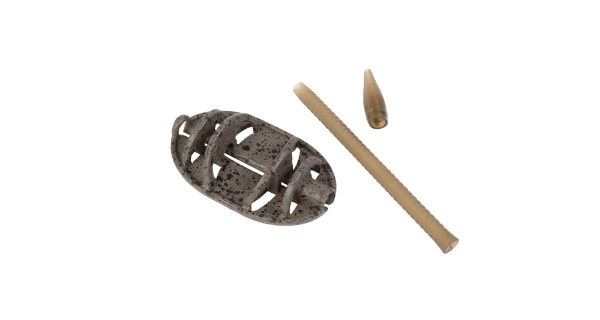 PRESTON - Krmítko ICS In-Line Dura Flat Method Large 20 g