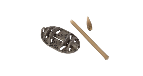 PRESTON - Krmítko ICS In-Line Dura Flat Method Large 30 g