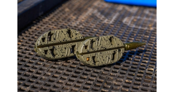 PRESTON - Krmítko ICS In-Line Dura Flat Method XL 90 g