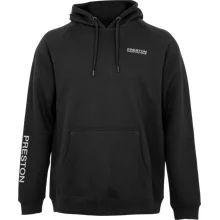 PRESTON - Mikina Black French Terry Hoodie vel. 3XL