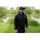 PRESTON - Mikina Black French Terry Hoodie vel. 4XL