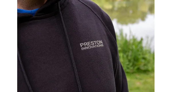 PRESTON - Mikina Black French Terry Hoodie vel. 4XL