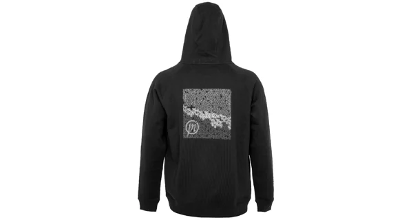 PRESTON - Mikina Black French Terry Hoodie vel. 4XL