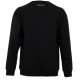 PRESTON - Mikina Black Minimal Sweatshirt vel. L