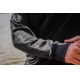 PRESTON - Mikina Black Minimal Sweatshirt vel. M